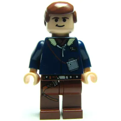  Han Solo - Light Nougat, Reddish Brown Legs with Holster