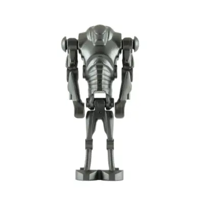  Super Battle Droid - Pearl Dark Gray, Wide Head