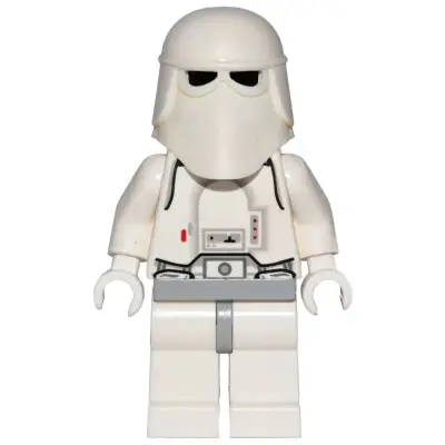  Snowtrooper, Light Bluish Gray Hips, White Hands (Hoth Stormtrooper)