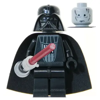  Darth Vader - Trans-Red Light-Up Lightsaber