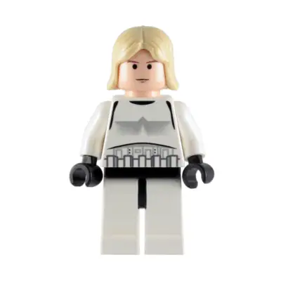  Luke Skywalker - Stormtrooper Outfit, Plain Legs