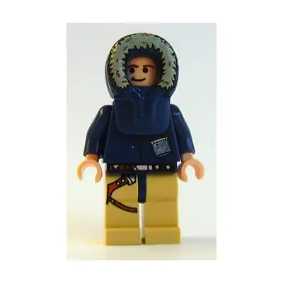  Han Solo - Light Nougat, Parka Hood, Tan Legs with Holster