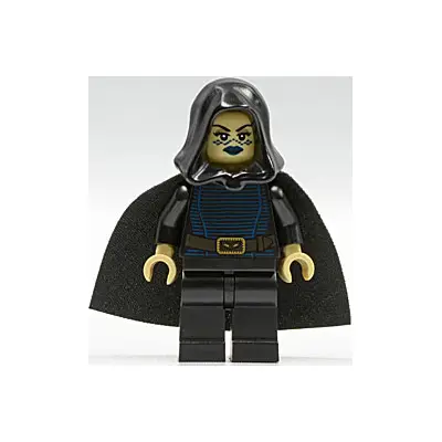  Barriss Offee - Black Cape and Hood