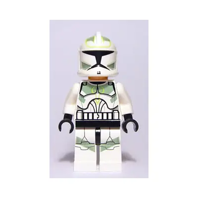  Clone Trooper, Horn Company (Phase 1) - Sand Green and Lime Markings, Large Eyes