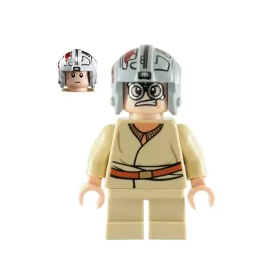  Anakin Skywalker - Short Legs, Light Bluish Gray Helmet