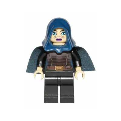  Barriss Offee - Dark Blue Cape and Hood