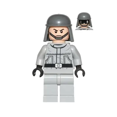  Imperial AT-ST Pilot / Driver (Plain Helmet, Dual Sided Head)