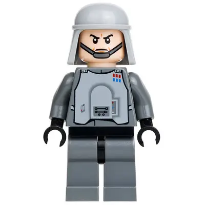  Imperial Officer with Battle Armor (Captain / Commandant / Commander) - Chin Strap