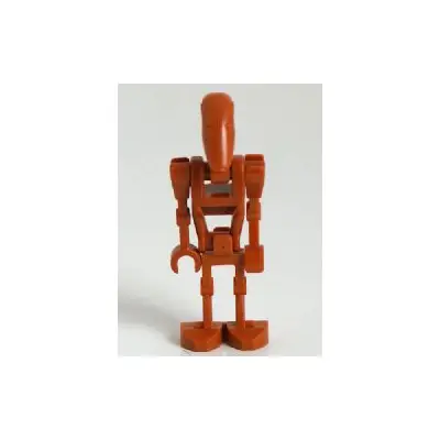  Battle Droid - Dark Orange, Angled Arm and Straight Arm