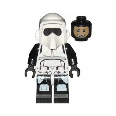  Imperial Scout Trooper - Printed Black Head and Legs