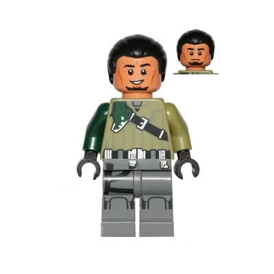  Kanan Jarrus - Black Hair and Eyebrows