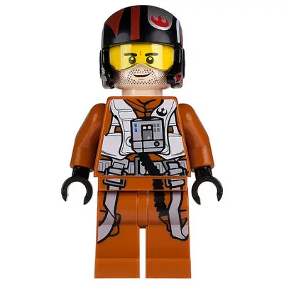  Poe Dameron (Pilot Jumpsuit, Helmet)
