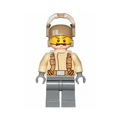  Resistance Trooper - Tan Jacket, Moustache