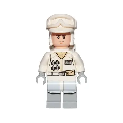  Hoth Rebel Trooper White Uniform (Frown)