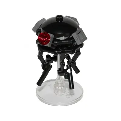  Imperial Probe Droid - Dark Bluish Gray Sensors, Reddish Brown Round Plate Inside