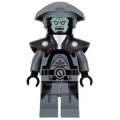  Imperial Inquisitor Fifth Brother - Dark Bluish Gray Uniform