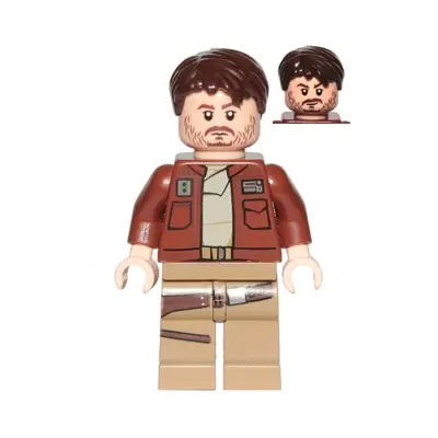  Cassian Andor - Reddish Brown Jacket