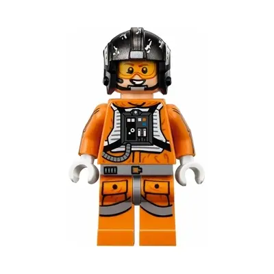  Snowspeeder Pilot Zev Senesca - Pearl Dark Gray Helmet