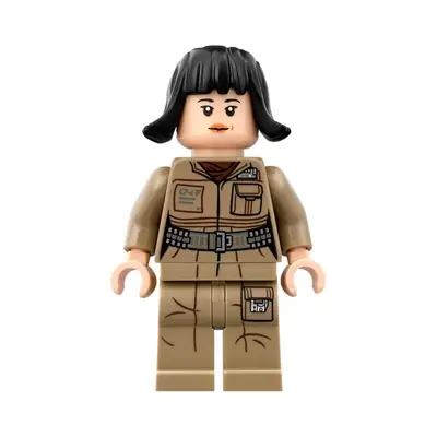  Rose Tico - Dark Tan Outfit, Hair