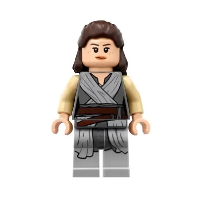  Rey - Light Bluish Gray Tied Robe