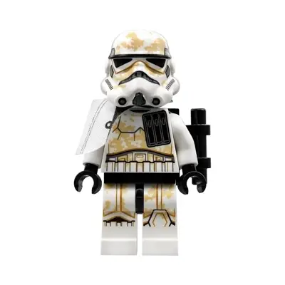  Sandtrooper (Sergeant) - White Pauldron, Ammo Pouch, Dirt Stains, Survival Backpack