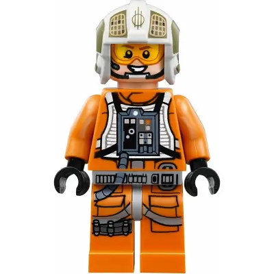  Rebel Pilot Y-wing (Jon 'Dutch' Vander, Gold Leader) - Printed Legs, Headset