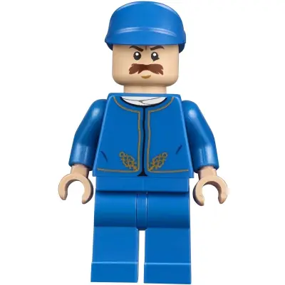  Bespin Guard - Light Nougat Head, Detailed Gold Trim, Moustache