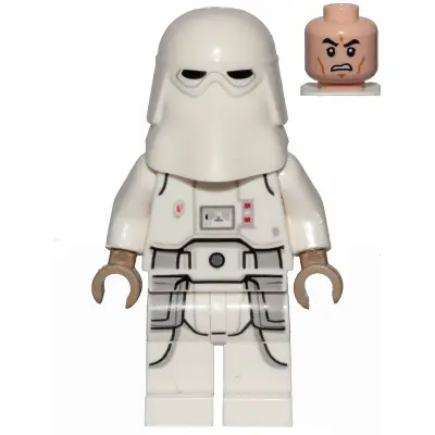  Snowtrooper, Printed Legs, Dark Tan Hands