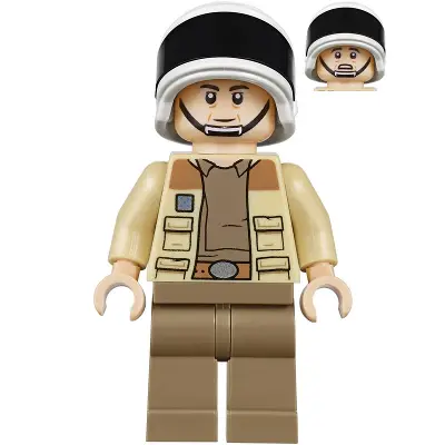  Captain Antilles - Dark Tan Shirt, Small Rank Badge