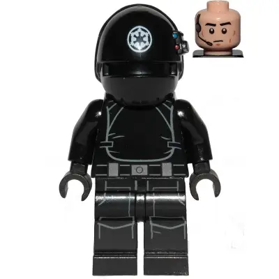  Imperial Gunner - Helmet with White Imperial Logo, Light Nougat Head