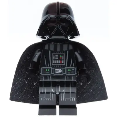  Darth Vader - Printed Arms, Traditional Starched Fabric Cape