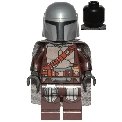  The Mandalorian / Din Djarin / 'Mando' - Silver Beskar Armor, Cape