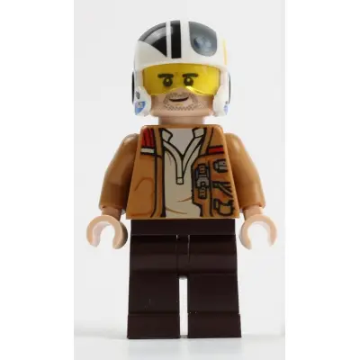  Poe Dameron (Medium Nougat Jacket, Helmet)