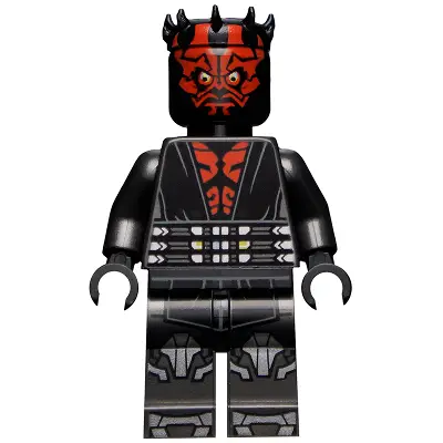  Darth Maul - Printed Legs with Silver Armor