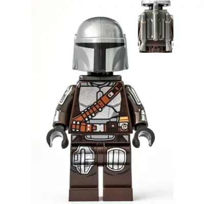  The Mandalorian / Din Djarin / 'Mando' - Silver Beskar Armor, Jet Pack