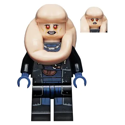  Bib Fortuna - Black Robe, Reddish Brown Straps