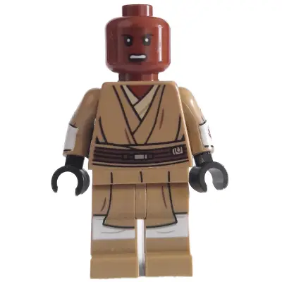  Mace Windu (Dark Tan Legs, Open Mouth, Printed Arms)
