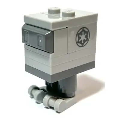  Gonk Droid (GNK Power Droid), Light Bluish Gray Body and Feet, Imperial Logo