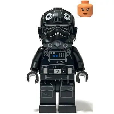  Imperial TIE Fighter / Interceptor Pilot - Female, Nougat Head