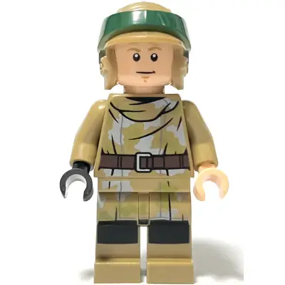  Luke Skywalker - Dark Tan Endor Outfit, Helmet