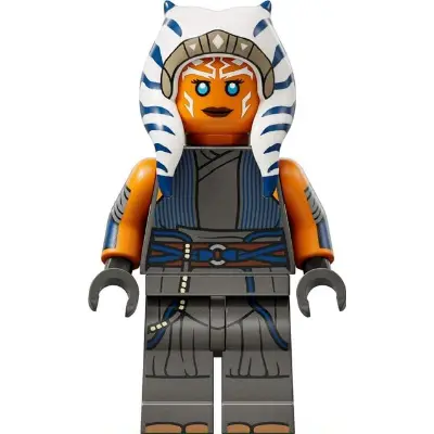  Ahsoka Tano (Adult) - Printed Arms, Pearl Dark Gray Legs