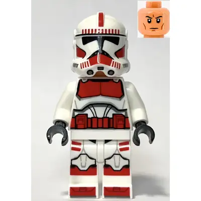  Clone Shock Trooper, Coruscant Guard (Phase 2) - Nougat Head