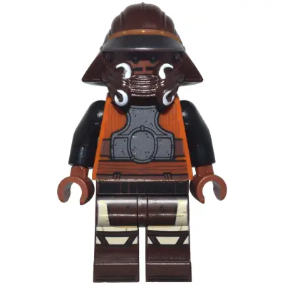  Lando Calrissian - Skiff Guard, Dark Brown Printed Legs