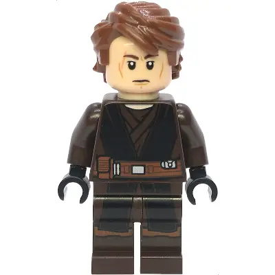  Anakin Skywalker - Dark Brown and Black Robe, Black Hands