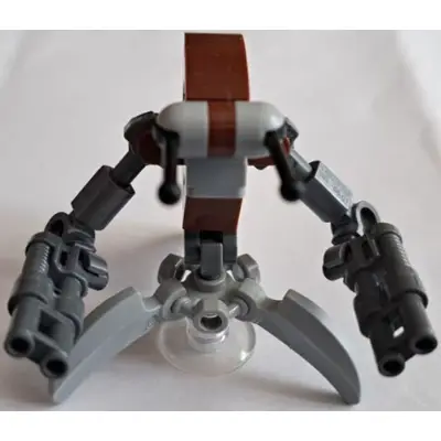  Droideka (Destroyer Droid) - Light Bluish Gray Claws and Plate 1 x 2