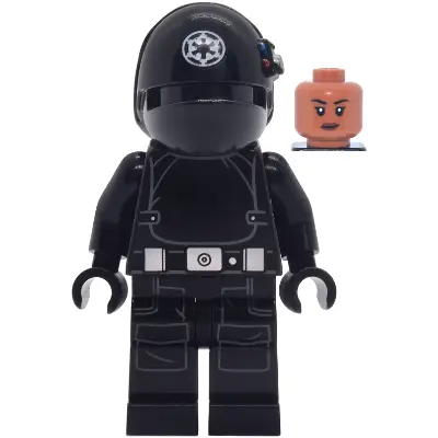  Imperial Gunner - Helmet with White Imperial Logo, Sienna Head