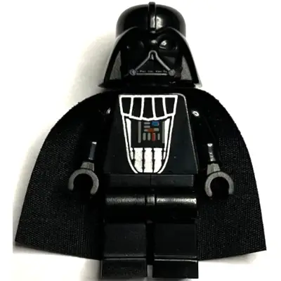  Darth Vader - Light Gray Head, Silver Torso Armor with Dark Gray Chest Panel