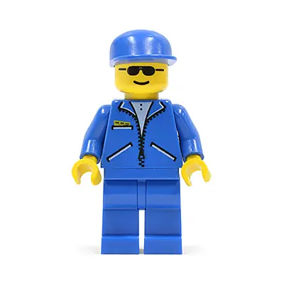  Jacket Blue - Blue Legs, Blue Cap