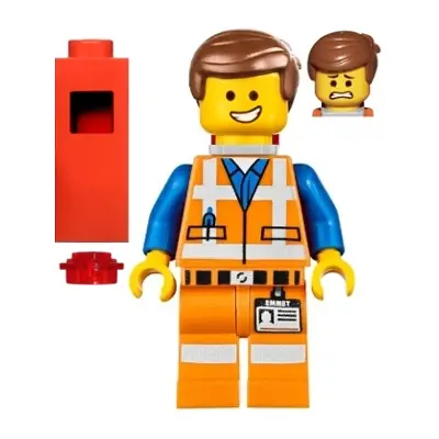  Emmet - Wide Smile, with Piece of Resistance and Plate on Leg