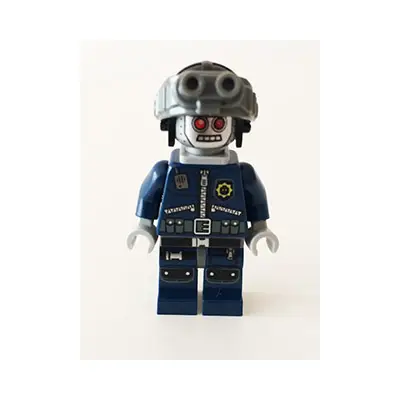  Robo SWAT - Aviator Cap with Goggles, Neck Bracket